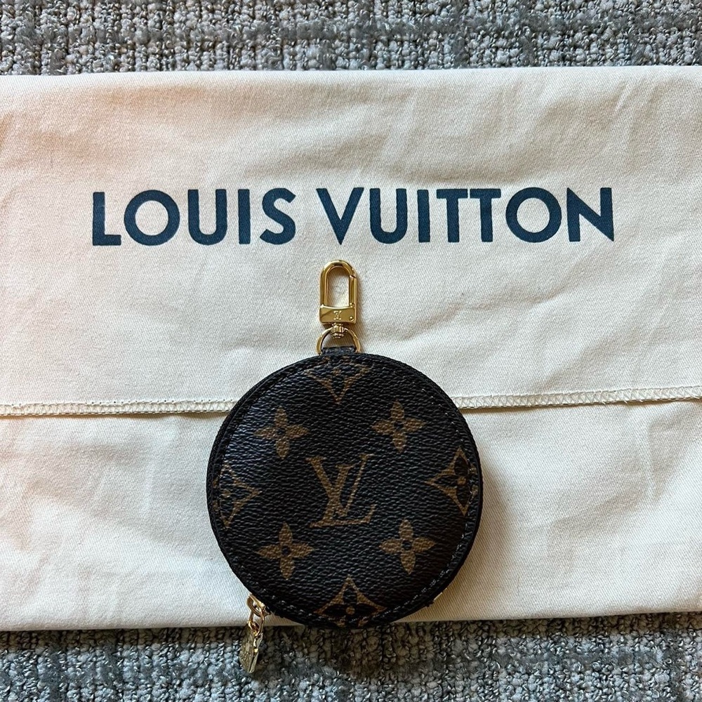 Louis Vuitton Round Coin Pouch Mini Bag
